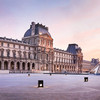 Panoramique HDR de la cours du Louvre